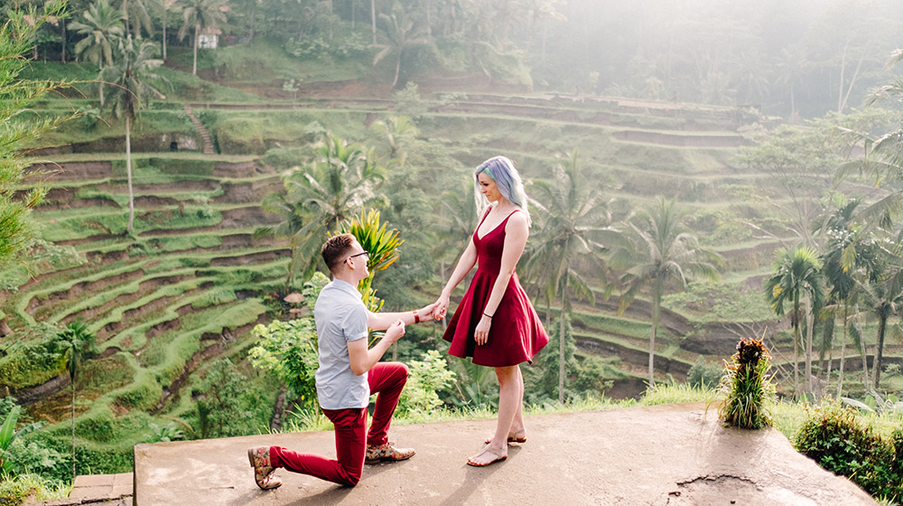 The Most Romantic Places to Propose in Bali - Valentine's Day