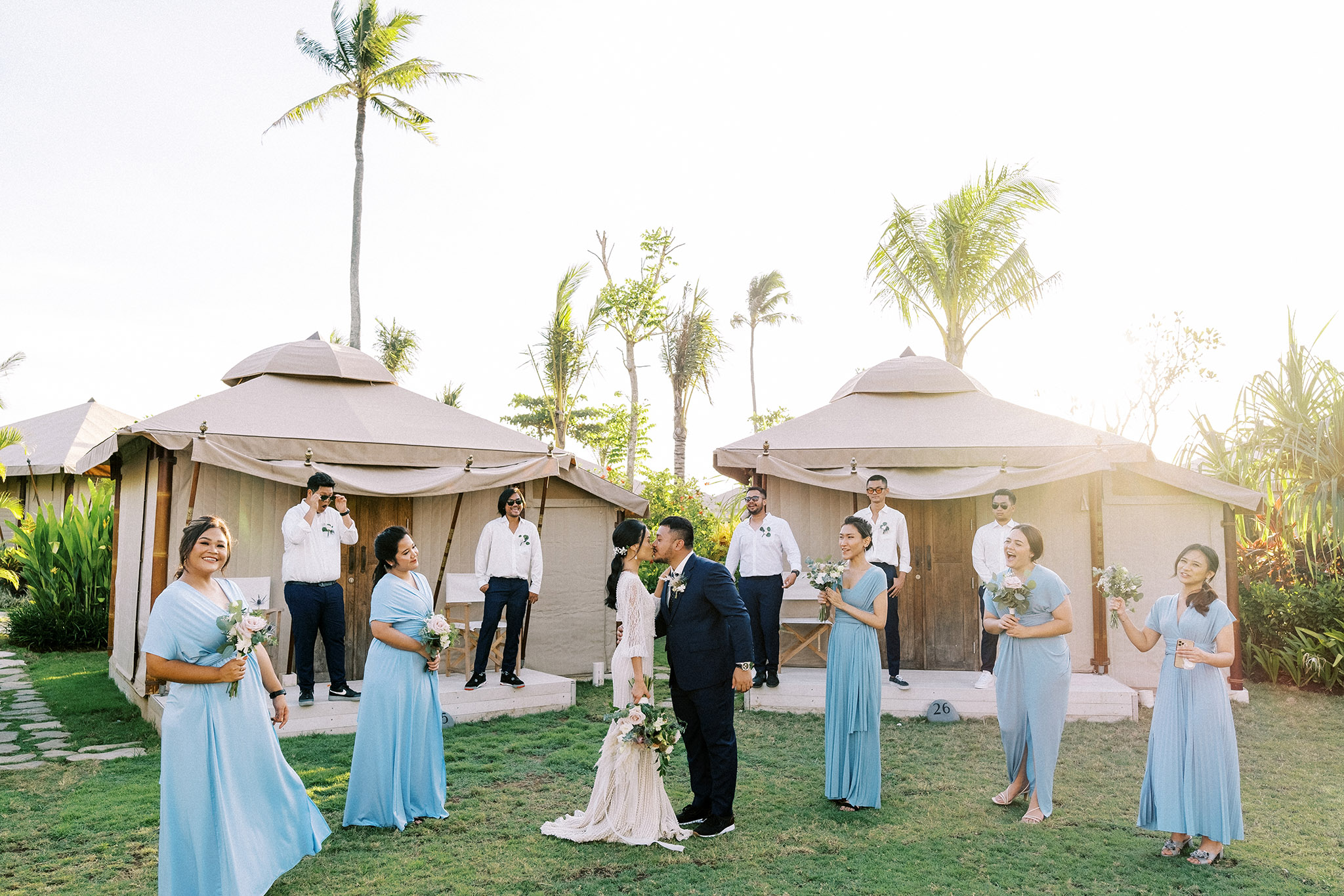 bali beach glamping wedding